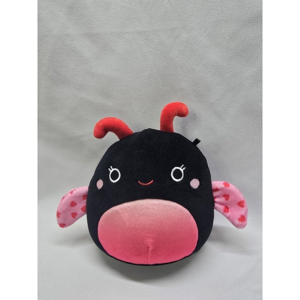Squishmallow Ladee The Ladybug Hearts Valentines Day 5 inch Stuffed Animal